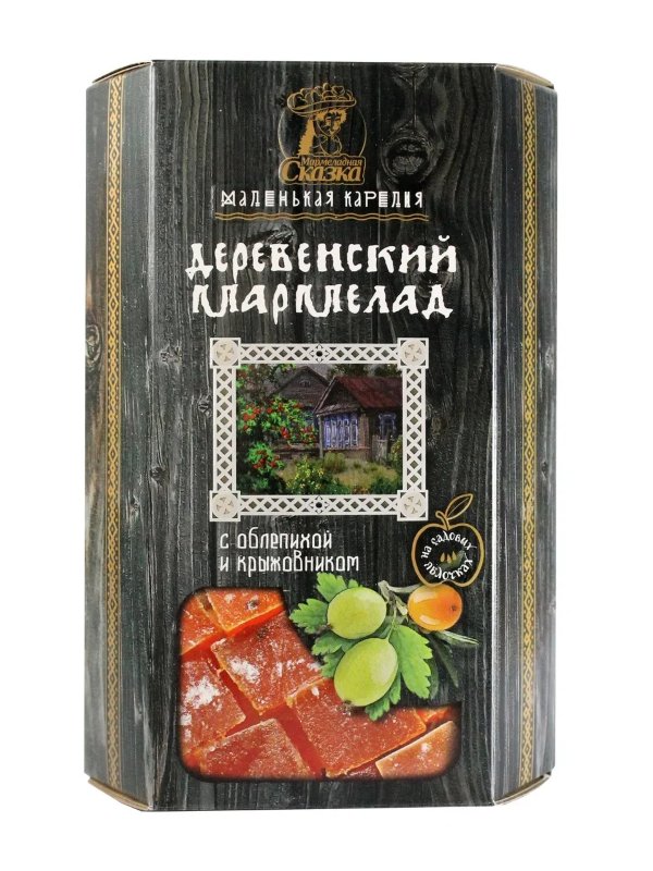 №2 Мармелад деревенский "С крыжовником и облепихой" 300г в Тихвине