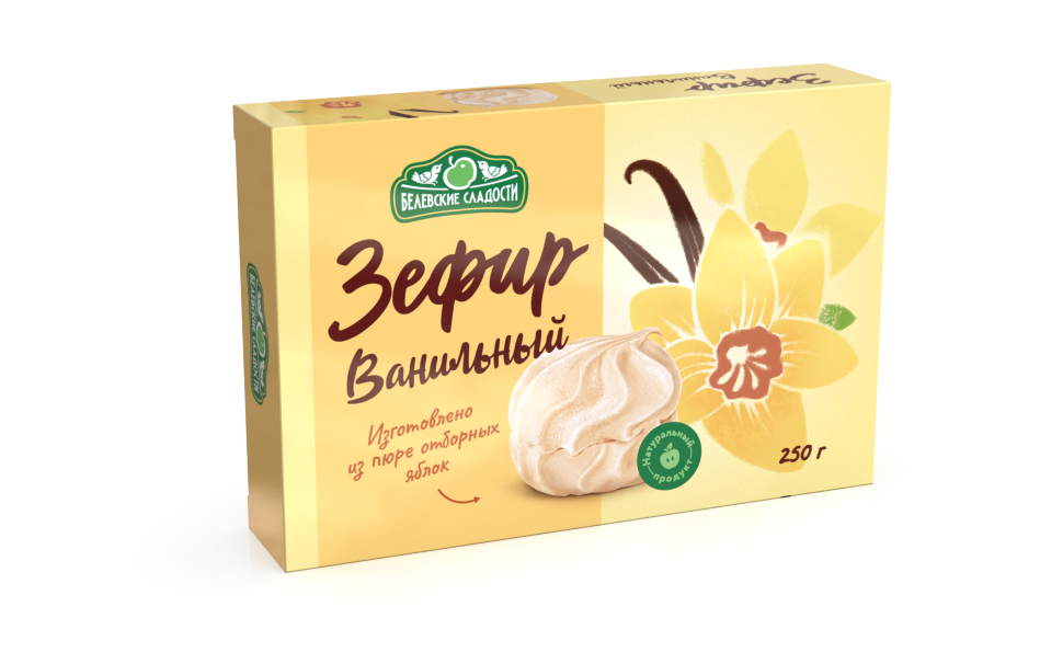  Зефир белевский "Ванильный" 250г в Тихвине