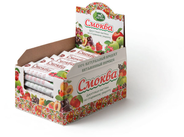 №2 Смоква Яблочно-сливовая (блок 30шт по 30г)  в Тихвине